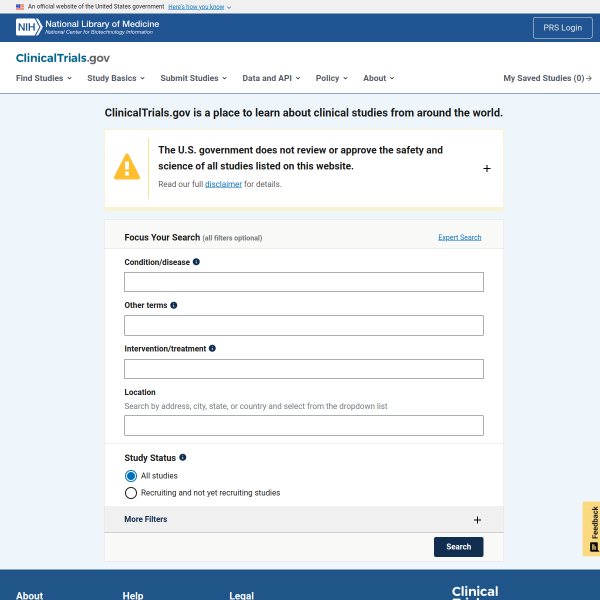 ClinicalTrials.gov